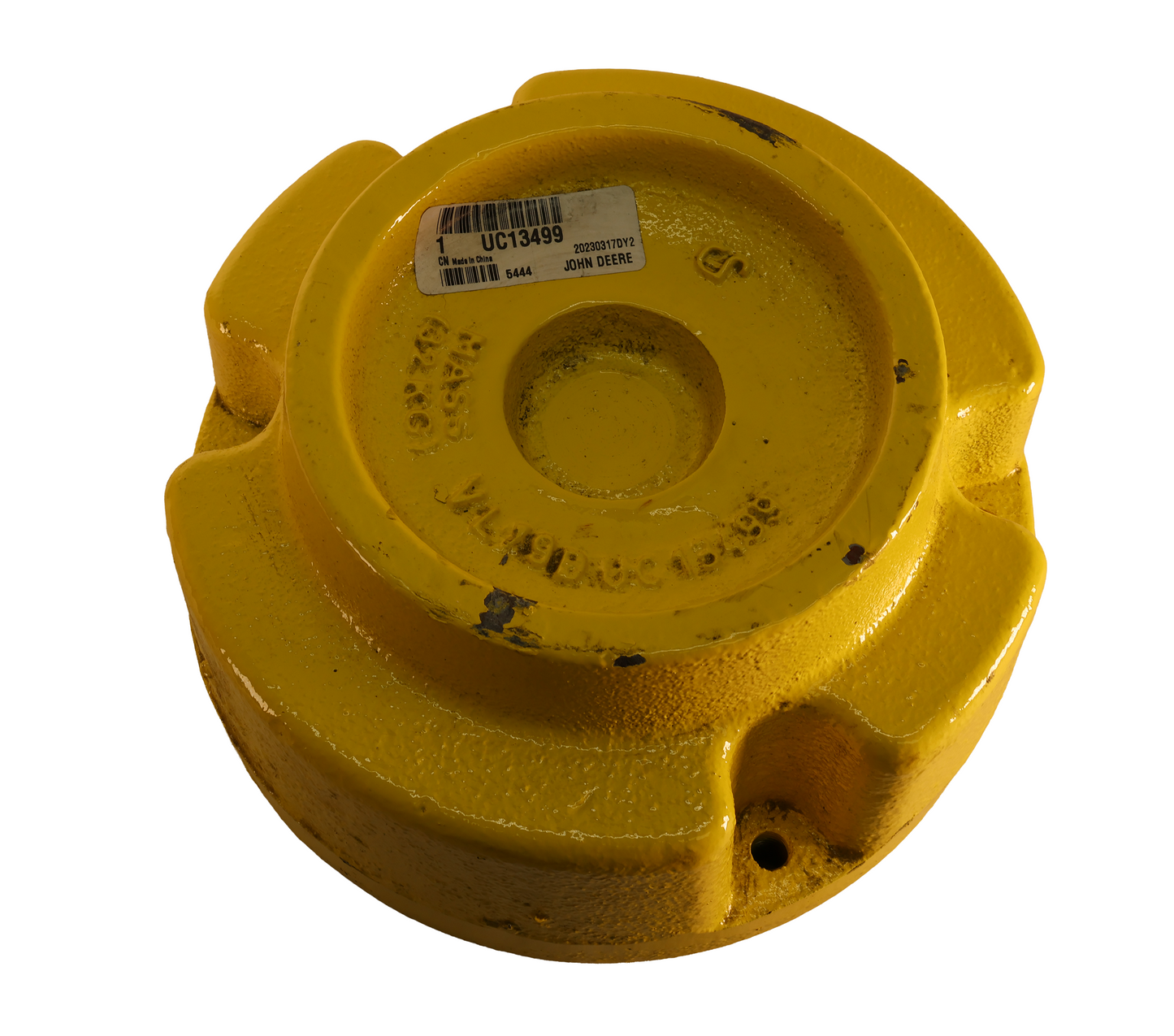 John Deere Original Equipment 70 Pound Wheel Weight - UC13499