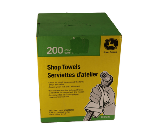 John Deere Original Equipment Shop Towel Box - DRC4223