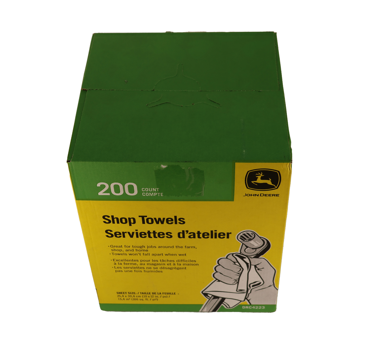 John Deere Original Equipment Shop Towel Box - DRC4223