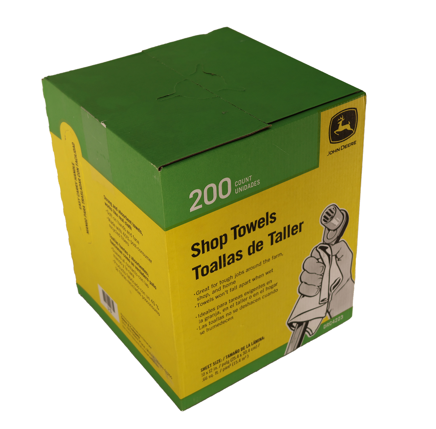 John Deere Original Equipment Shop Towel Box - DRC4223