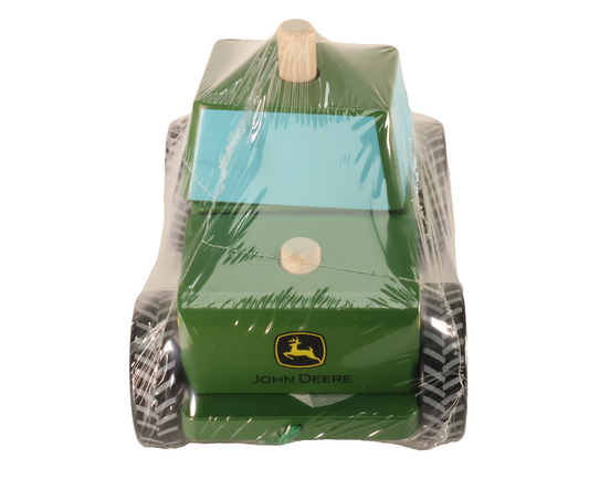 John Deere Wooden Tractor Stack Toy - LP87306