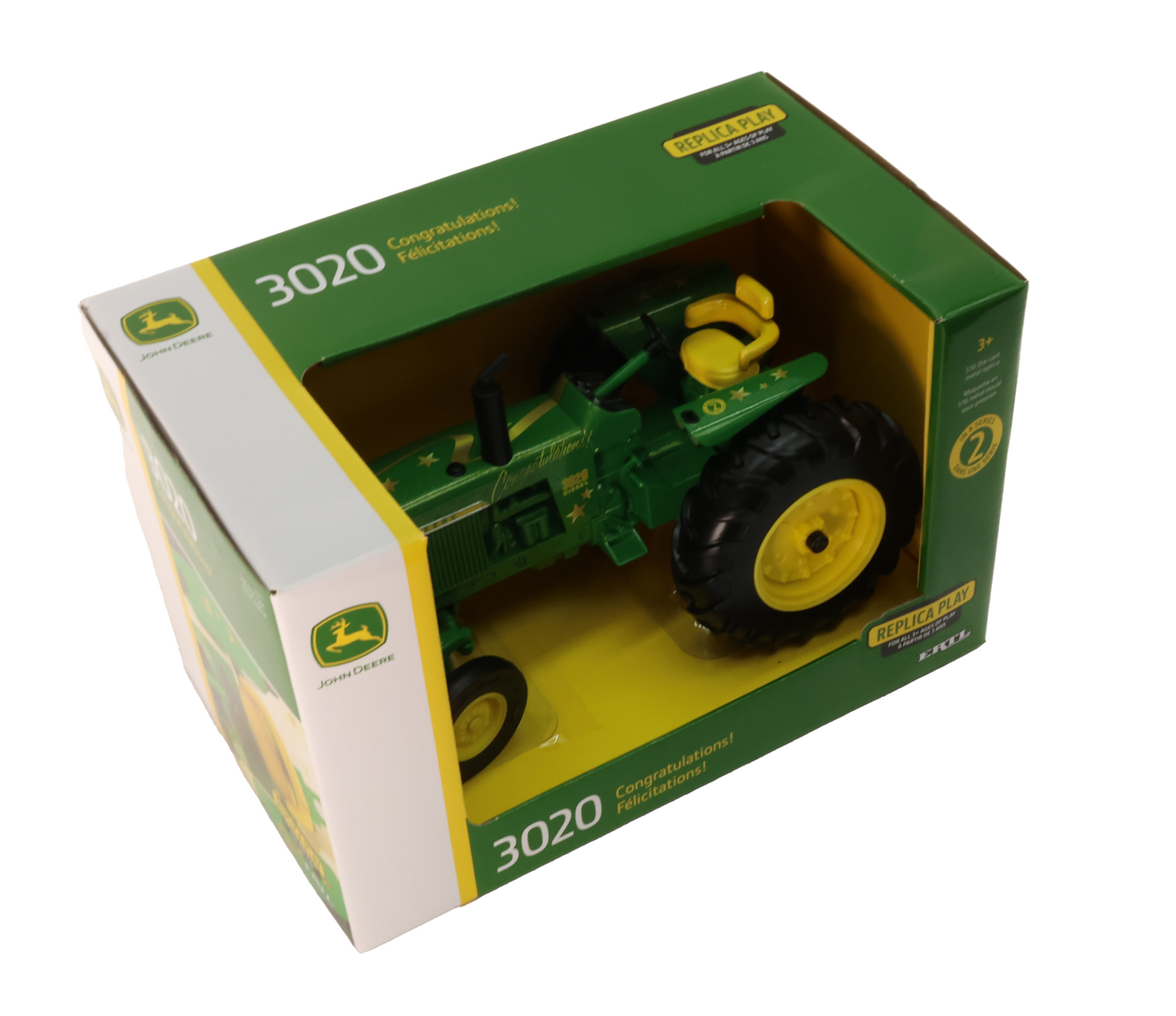 1/16 John Deere Celebration 3020 Tractor Toy - LP84516