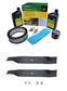 "John Deere Original Equipment Model LT170 Maintenance Kit + Highlift Blades, 38"" Mower Deck"
