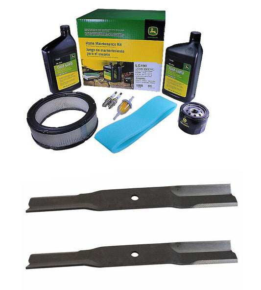John Deere Original Equipment Model LT170 Maintenance Kit + Lowlift Blades, 38" Mower Deck