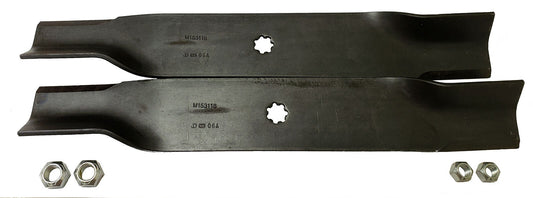 John Deere Original Equipment Model LT180 Maintenance Kit + Standard Blades, ...