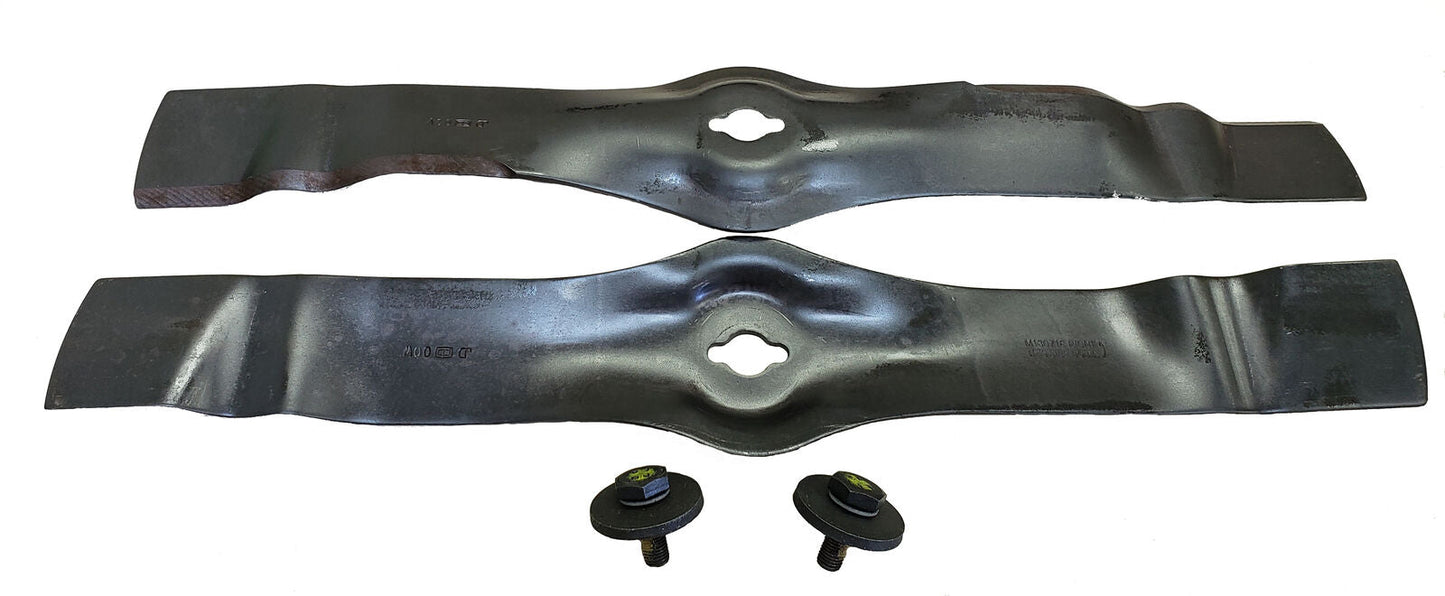 "John Deere Original Equipment Model LX277 Maintenance Kit + Mulching Blades, 42"" Mower Deck"