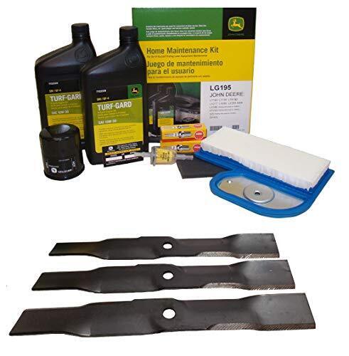 "John Deere Original Equipment Model LX288 (S.N. 090,001-) Maintenance Kit + Mulching Blades, 54"" Mower Deck"