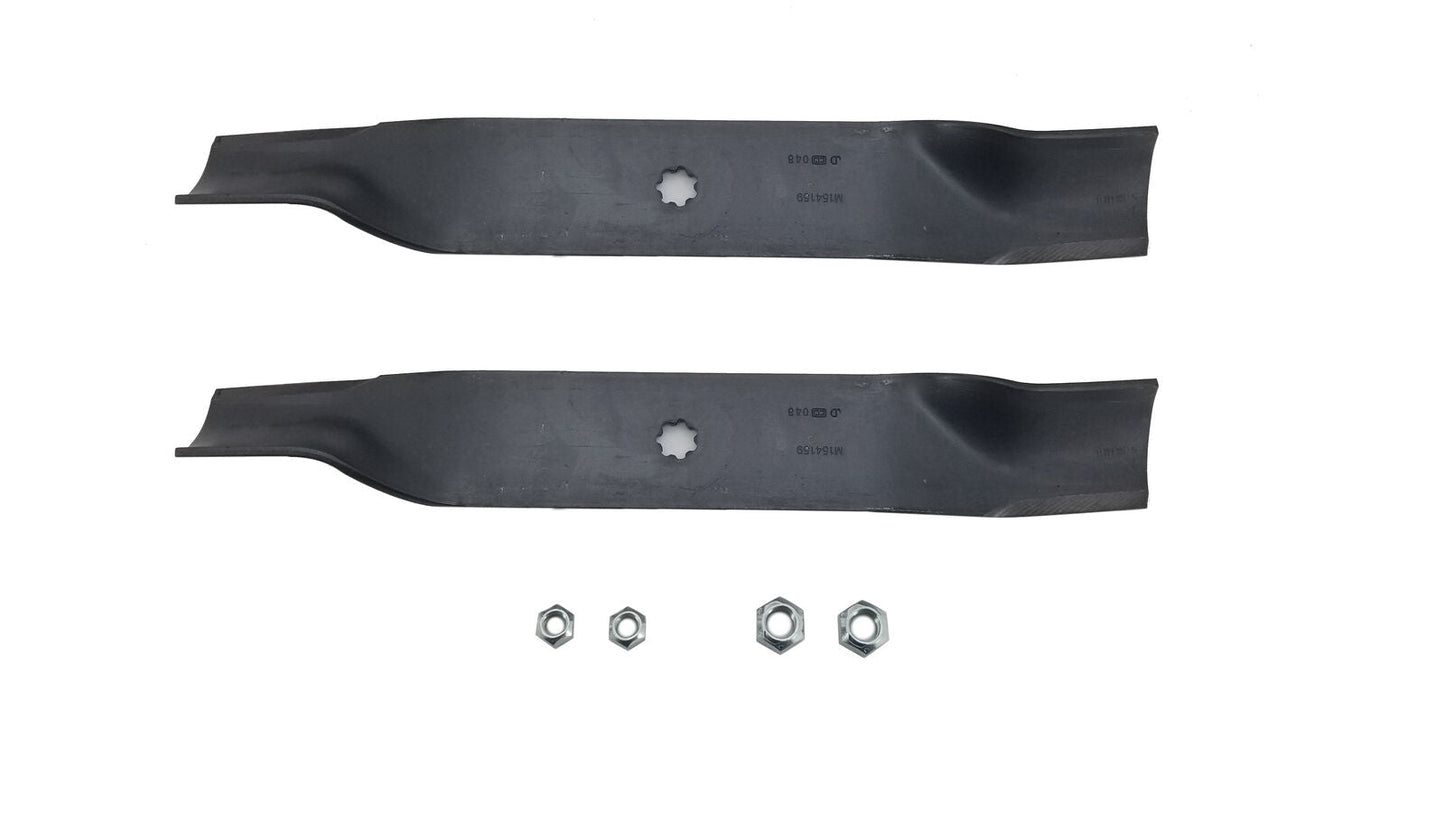 "John Deere Original Equipment Model LX279 Maintenance Kit + Highlift Blades, 38"" Mower Deck"