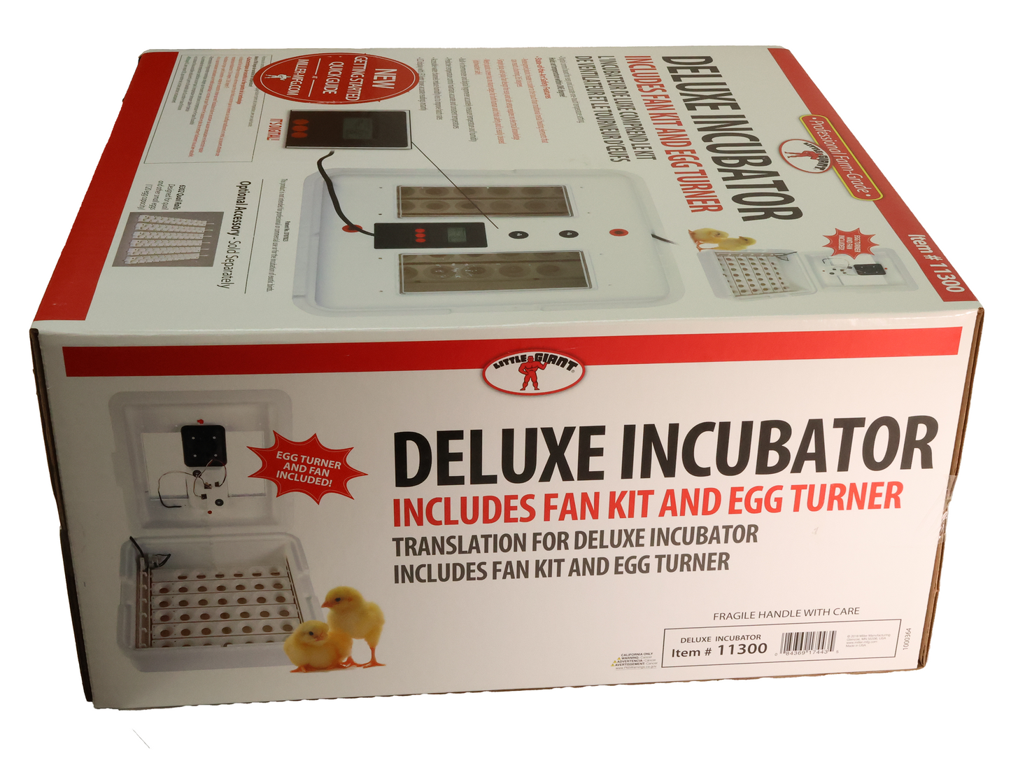 Little Giant Deluxe Incubator with Egg Turner - 11300