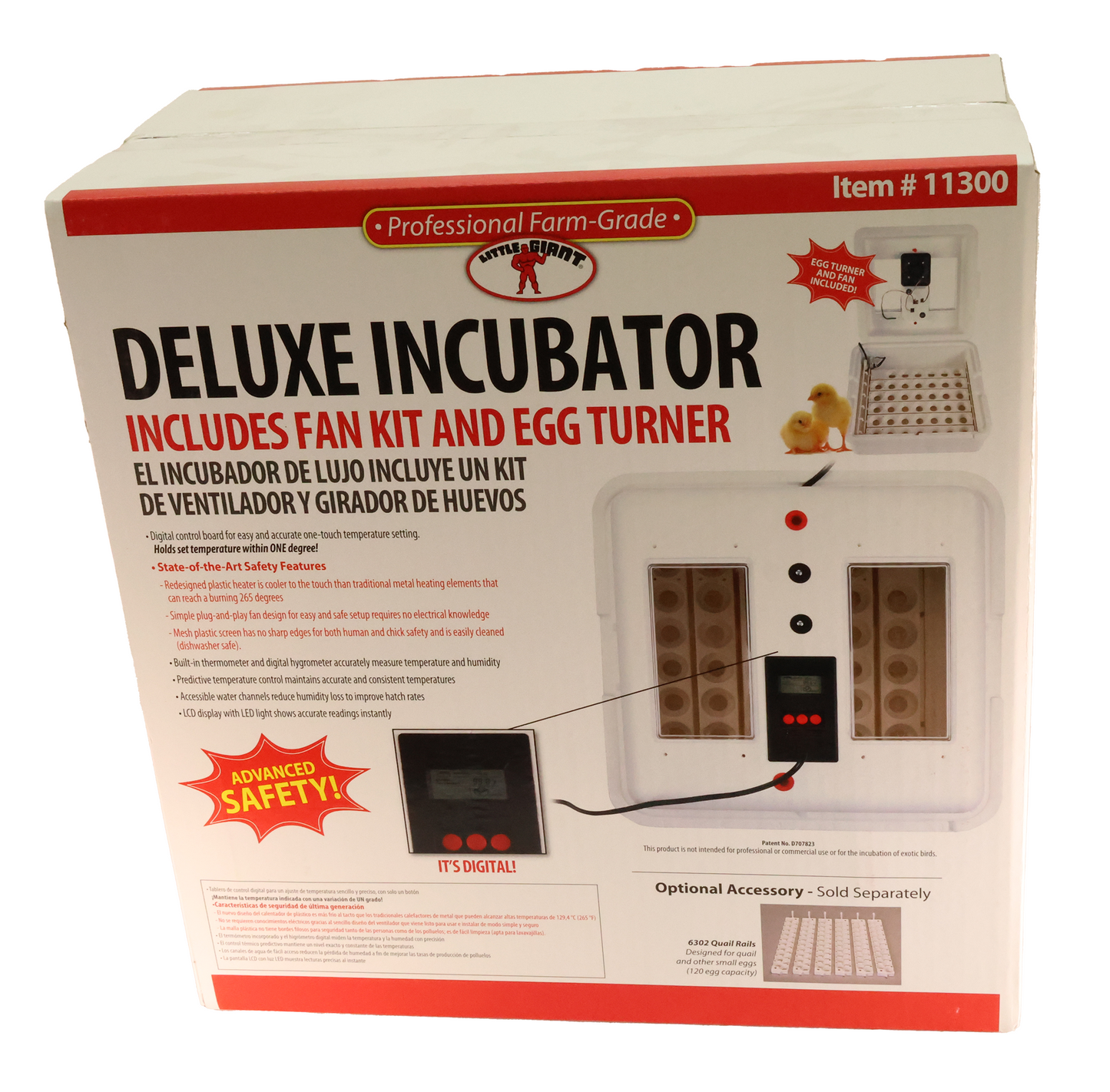 Little Giant Deluxe Incubator with Egg Turner - 11300