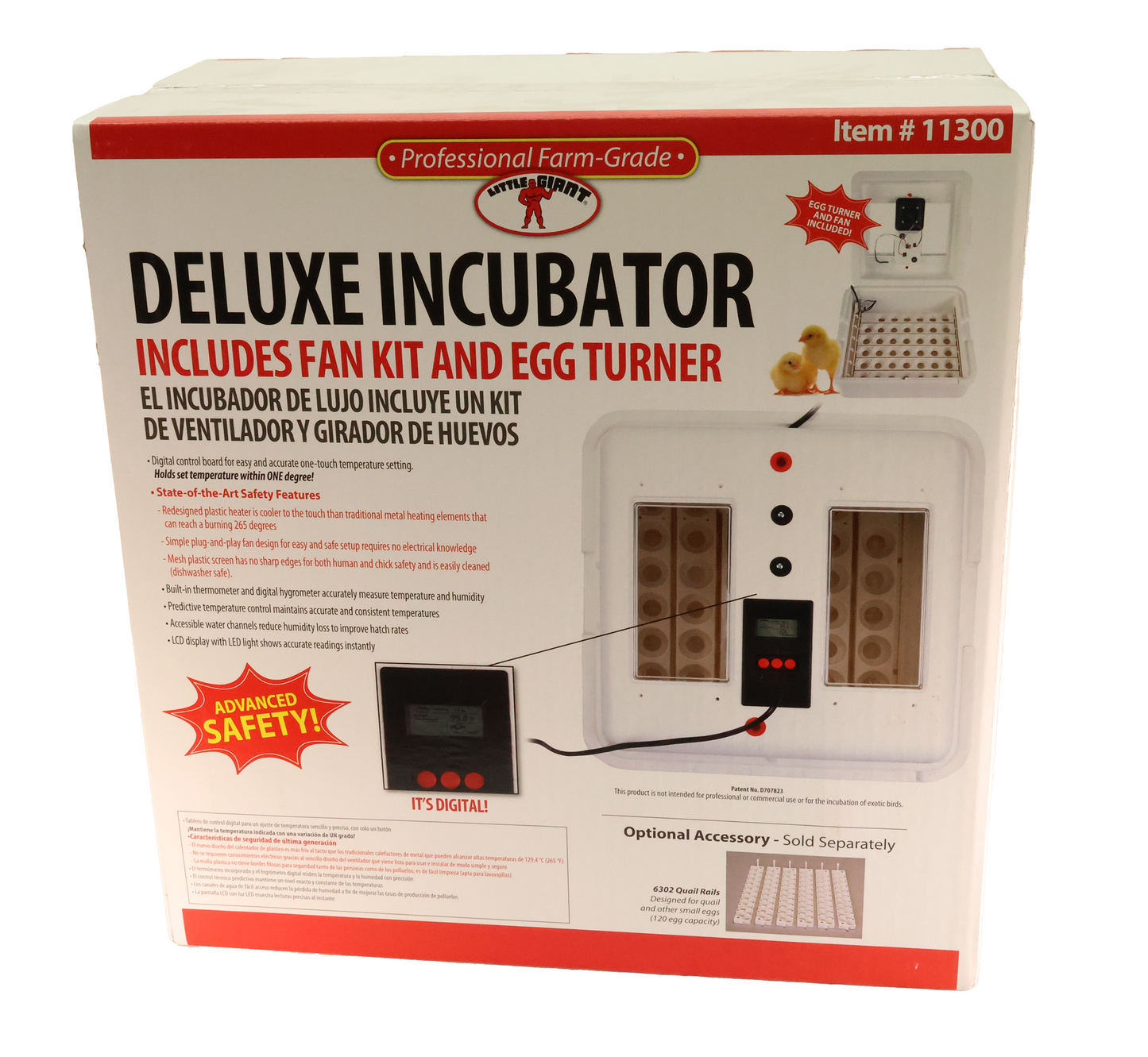 Little Giant Deluxe Incubator with Egg Turner - 11300