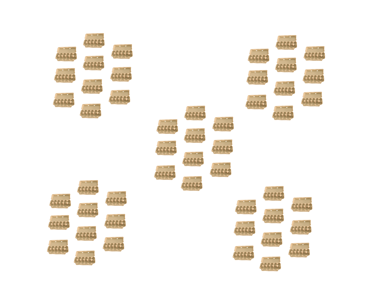 Little Giant Solid Top Egg Carton Pack of 50 - EGGCTNSLD