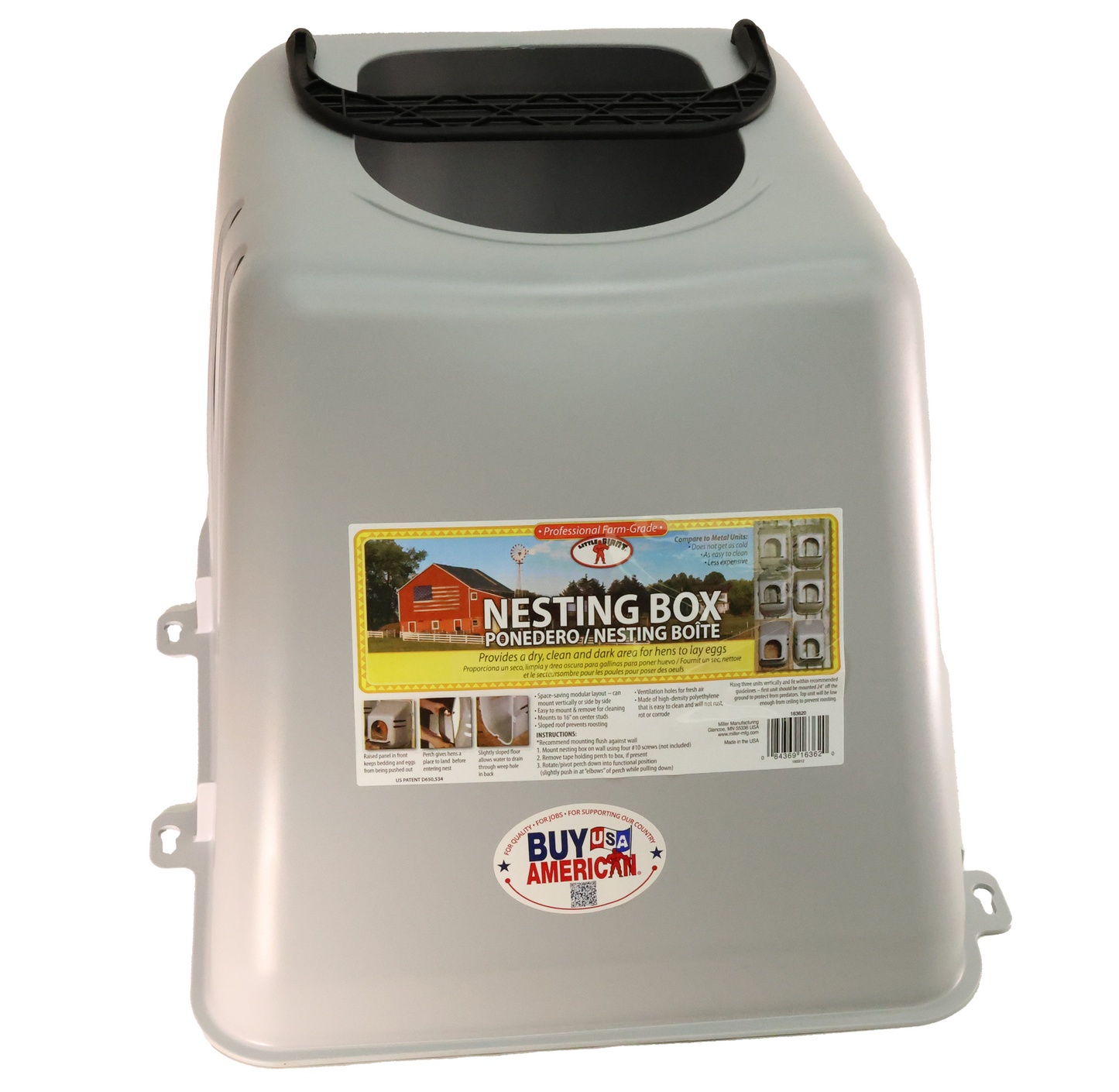 Little Giant Plastic Nesting Box - 163620