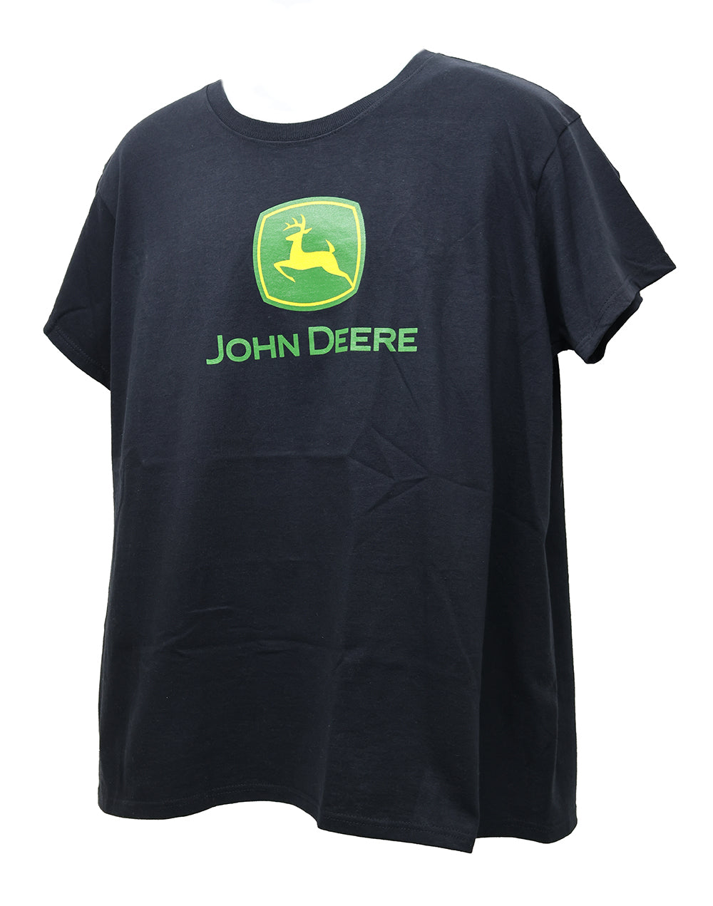 John Deere Ladies XL Black Trademark Short Sleeve T-Shirt - LP43300