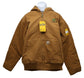 John Deere XL Carhartt Brown Hooded Jacket - LP66521