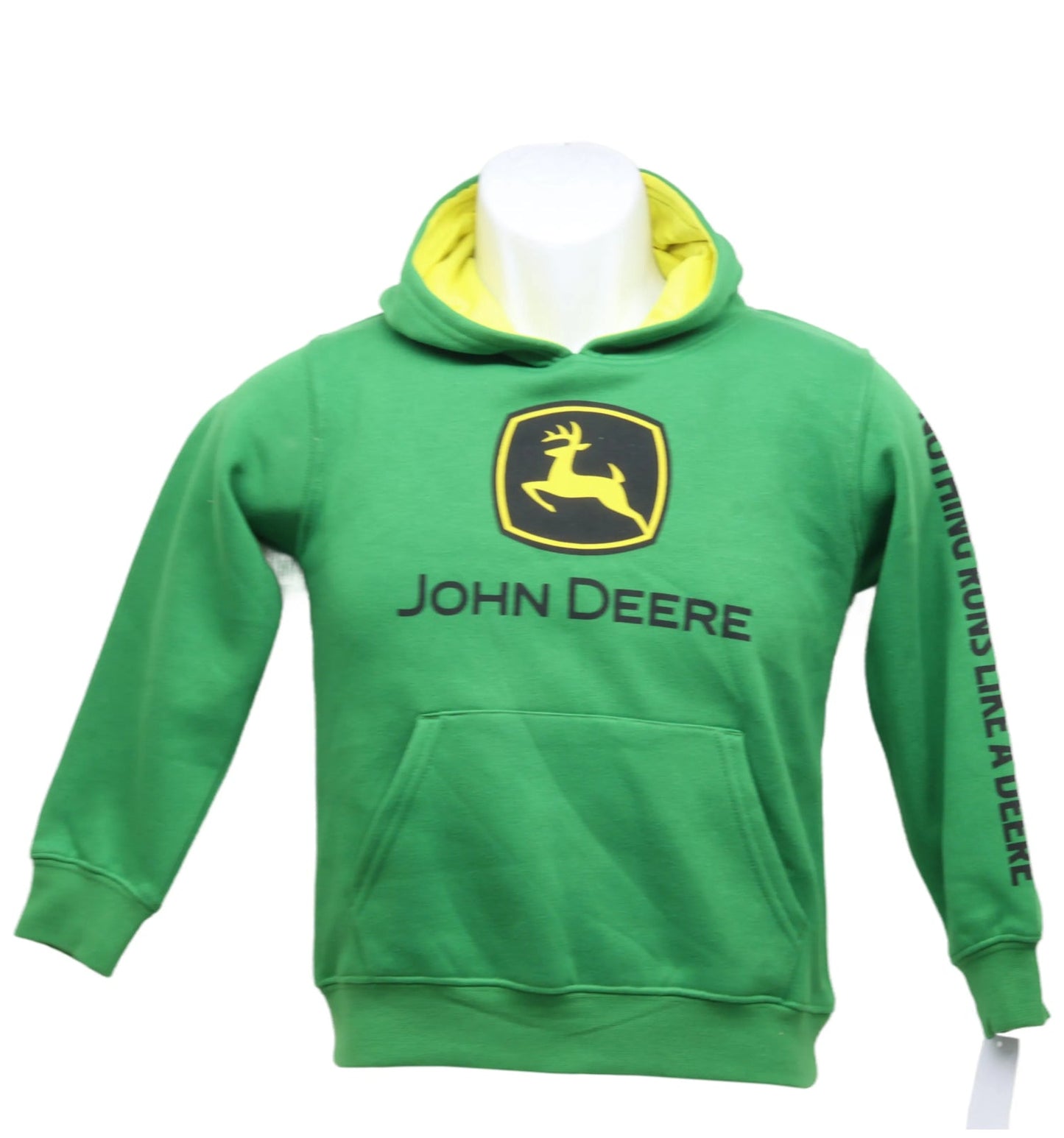 John Deere Boy's Trademark Green Hoodie (Size 6) - LP67683