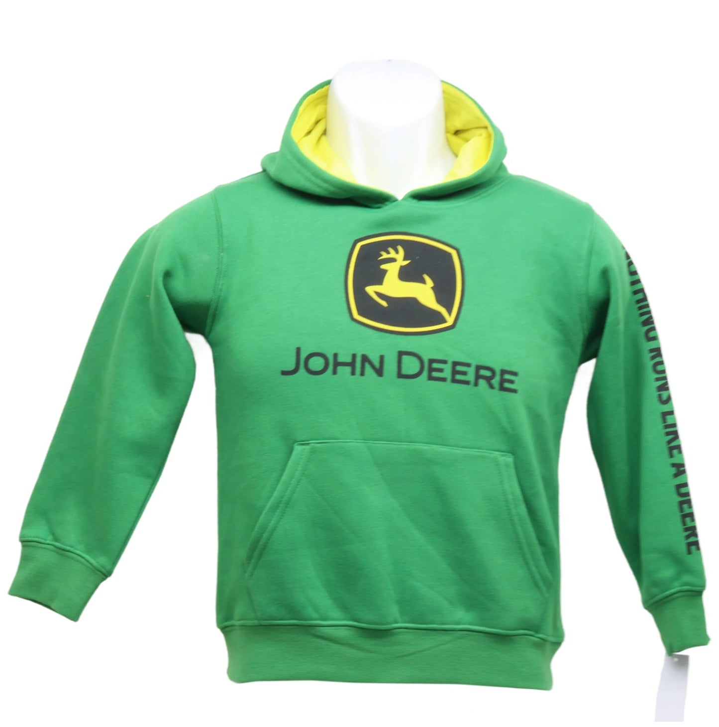 John Deere Boy's Trademark Green Hoodie (Size 6) - LP67683