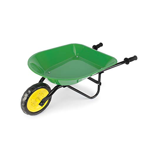 John Deere Green Steel Children's Wheel Barrow - LP68157