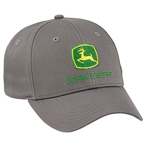 John Deere Charcoal Chino Hat/Cap - LP69061