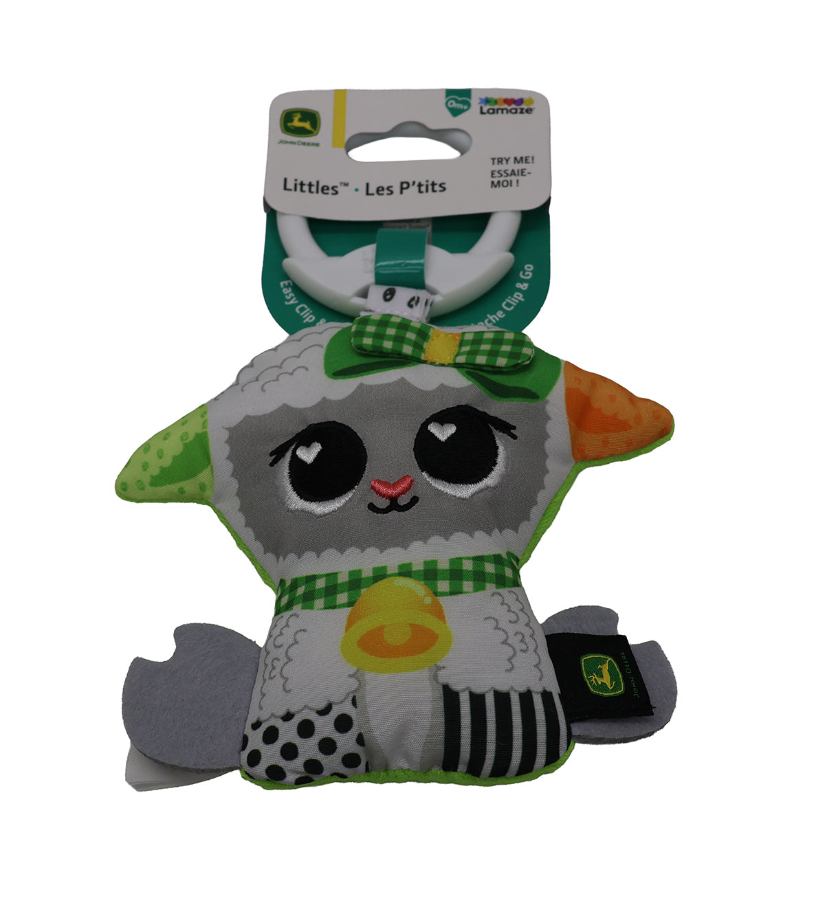 John Deere Lamaze Littles Clip & Go (Lamb) Toy - LP73962