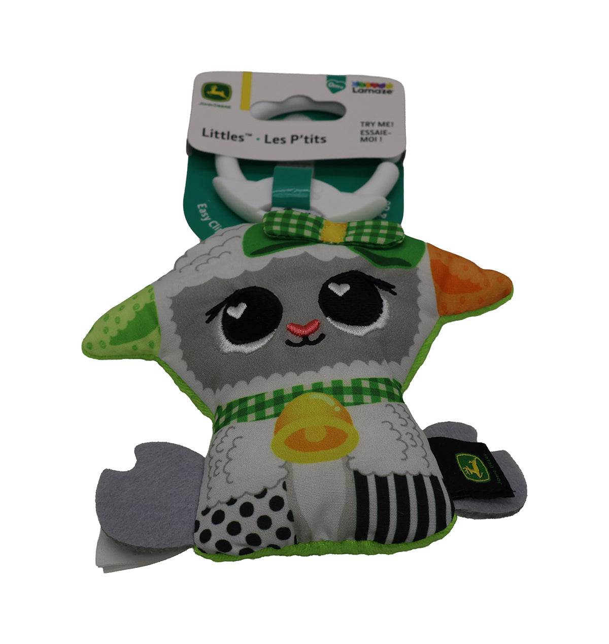 John Deere Lamaze Littles Clip & Go (Lamb) Toy - LP73962