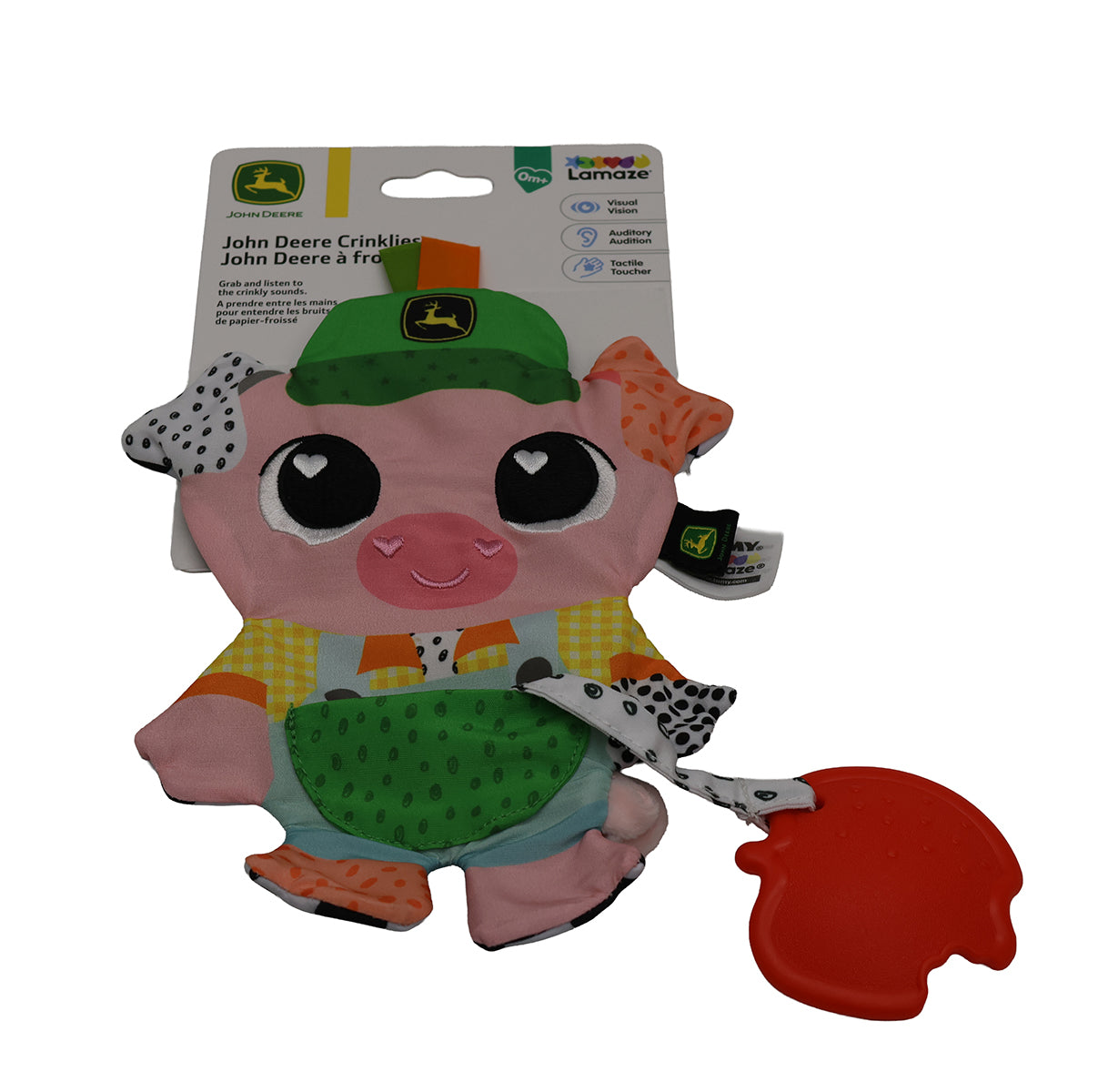 John Deere "Pig" Crinklies Toy - LP73964-PIG