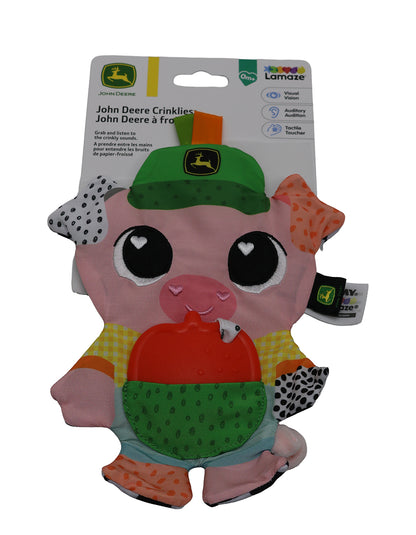 John Deere "Pig" Crinklies Toy - LP73964-PIG