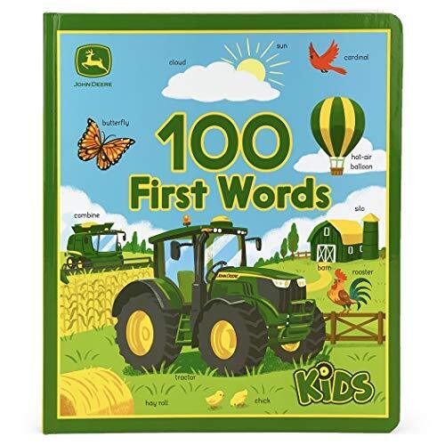 John Deere 100 First Words: More Than 100 Words to Spark Curious Young Toddle...