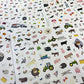 John Deere Kids Farm: 500 Stickers and Puzzle Activities : Fold Out and Play! (Paperback)