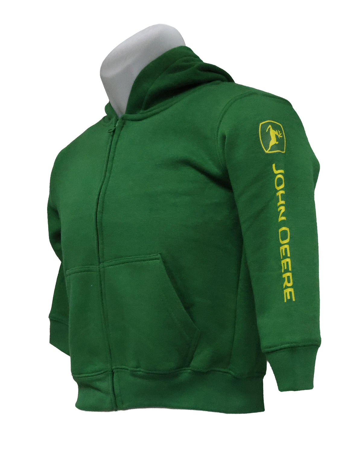 John Deere Toddler (SIZE 2T) Green Full Zip Fleece - LP79039