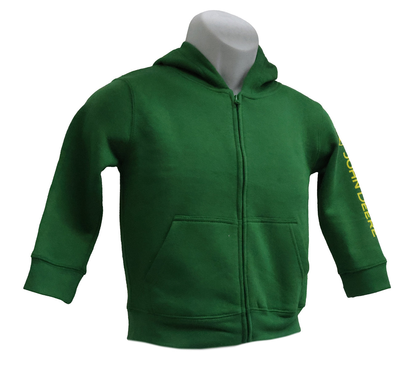 John Deere Toddler (SIZE 5/6) Green Full Zip Fleece - LP79038