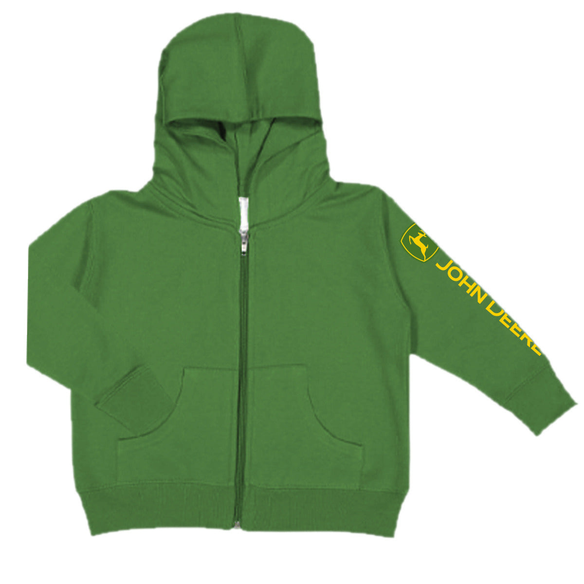 John Deere Toddler (SIZE 5/6) Green Full Zip Fleece - LP79038