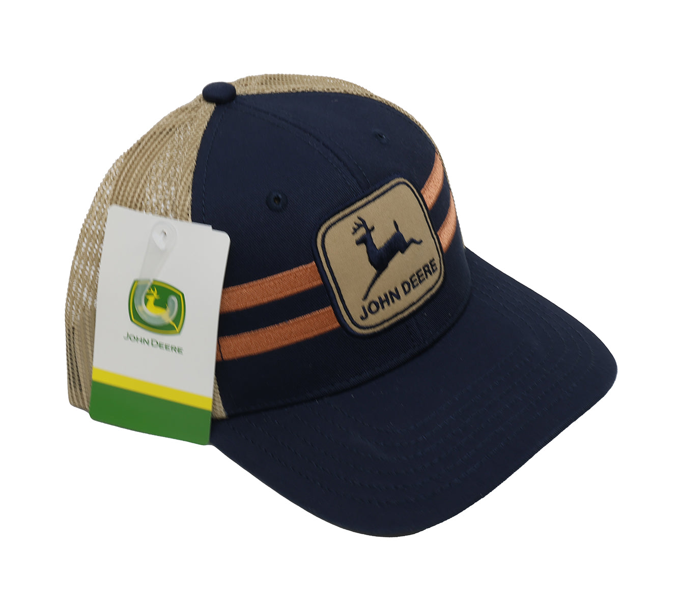 John Deere Unisex Navy Vintage Patch Hat/Cap - LP79645