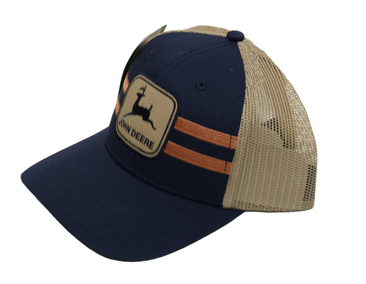 John Deere Unisex Navy Vintage Patch Hat/Cap - LP79645