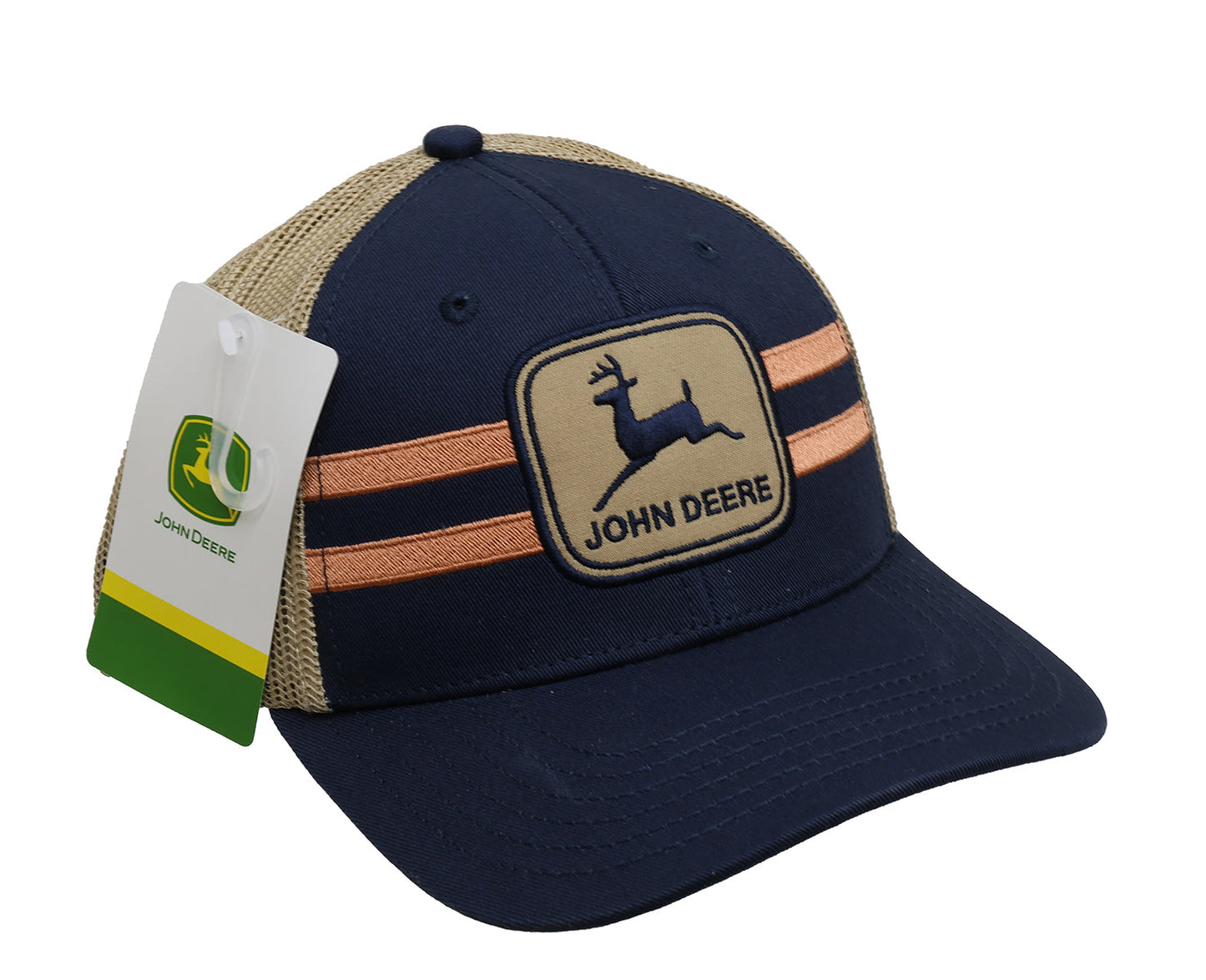 John Deere Unisex Navy Vintage Patch Hat/Cap - LP79645