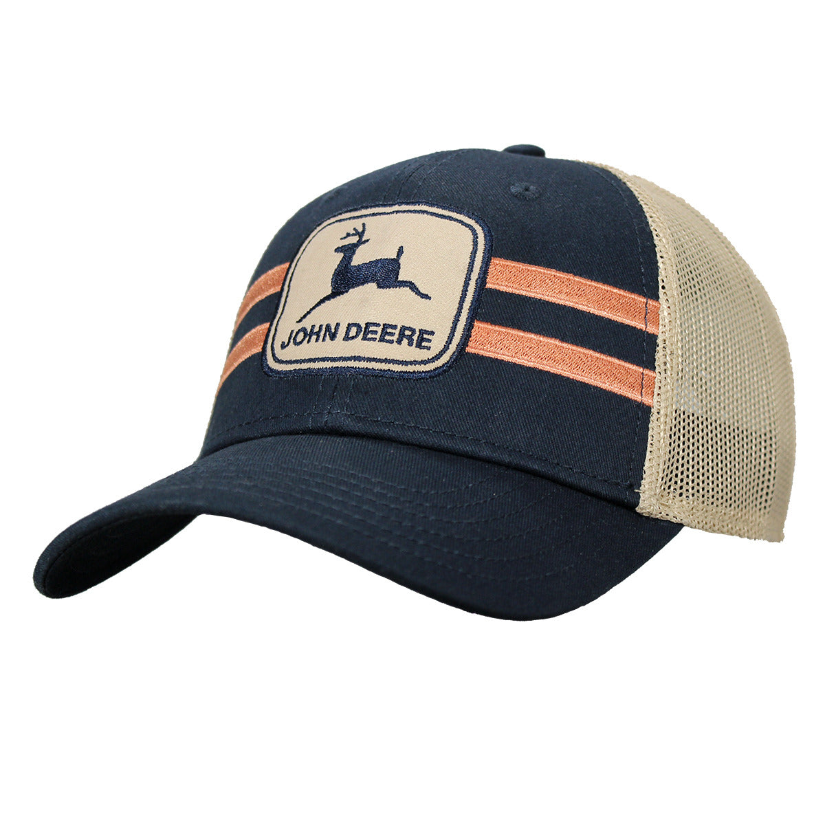 John Deere Unisex Navy Vintage Patch Hat/Cap - LP79645