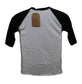 John Deere Youth MEDIUM Watercolor Christmas Tractor Baseball Tee - LP80914
