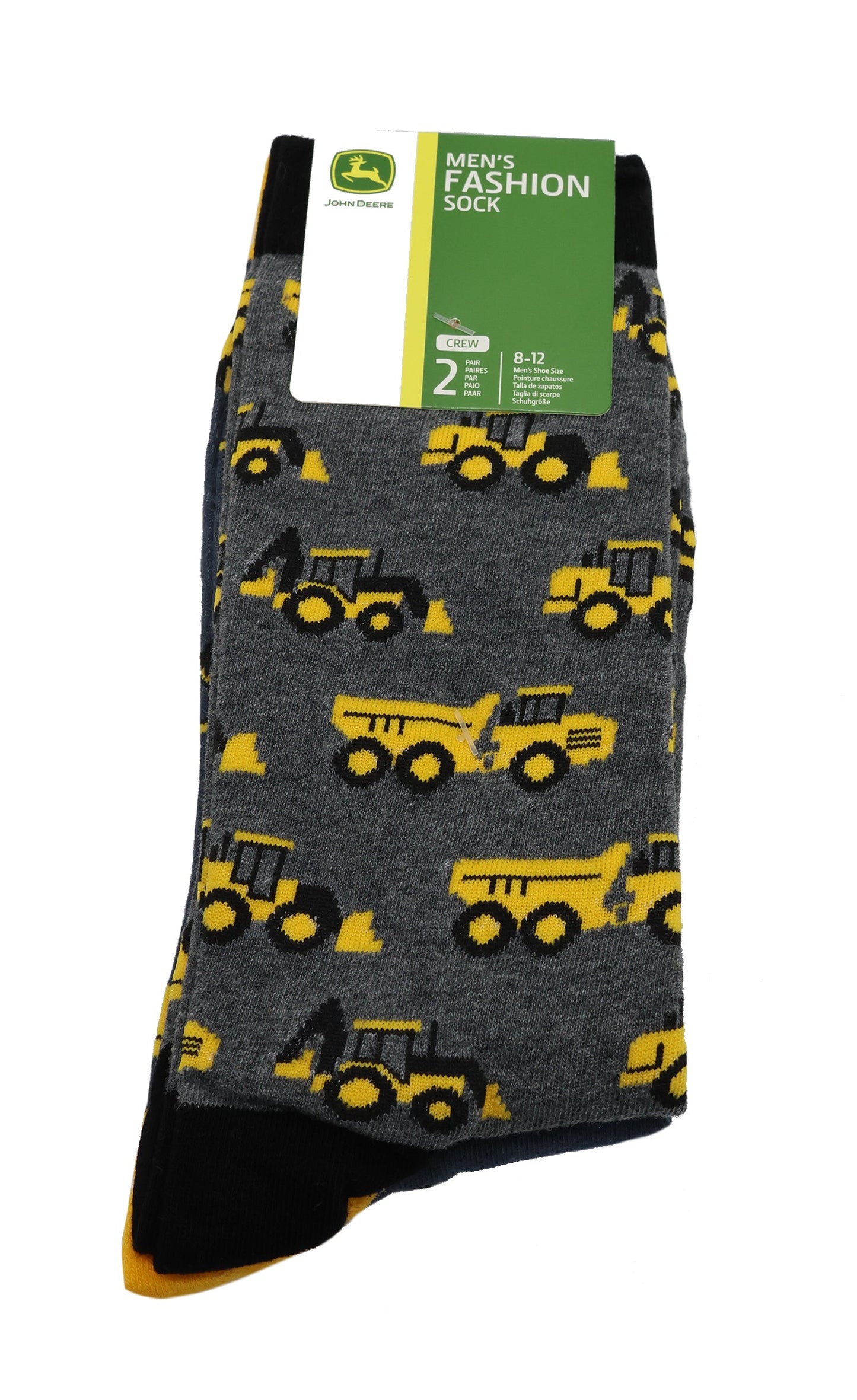 John Deere Men's Construction Novelty Sock - LP81716