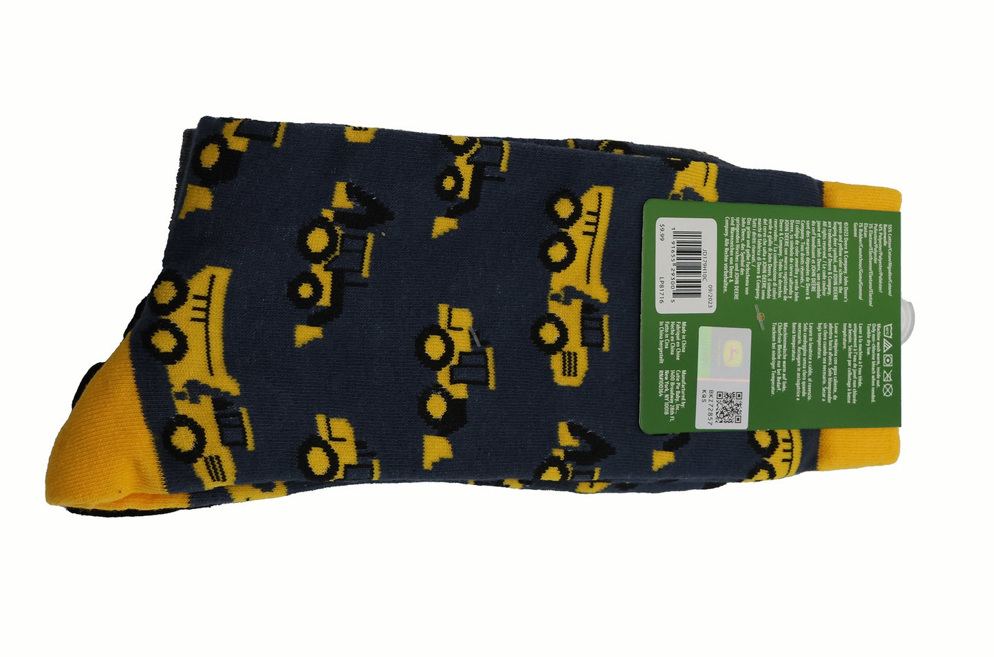 John Deere Men's Construction Novelty Sock - LP81716