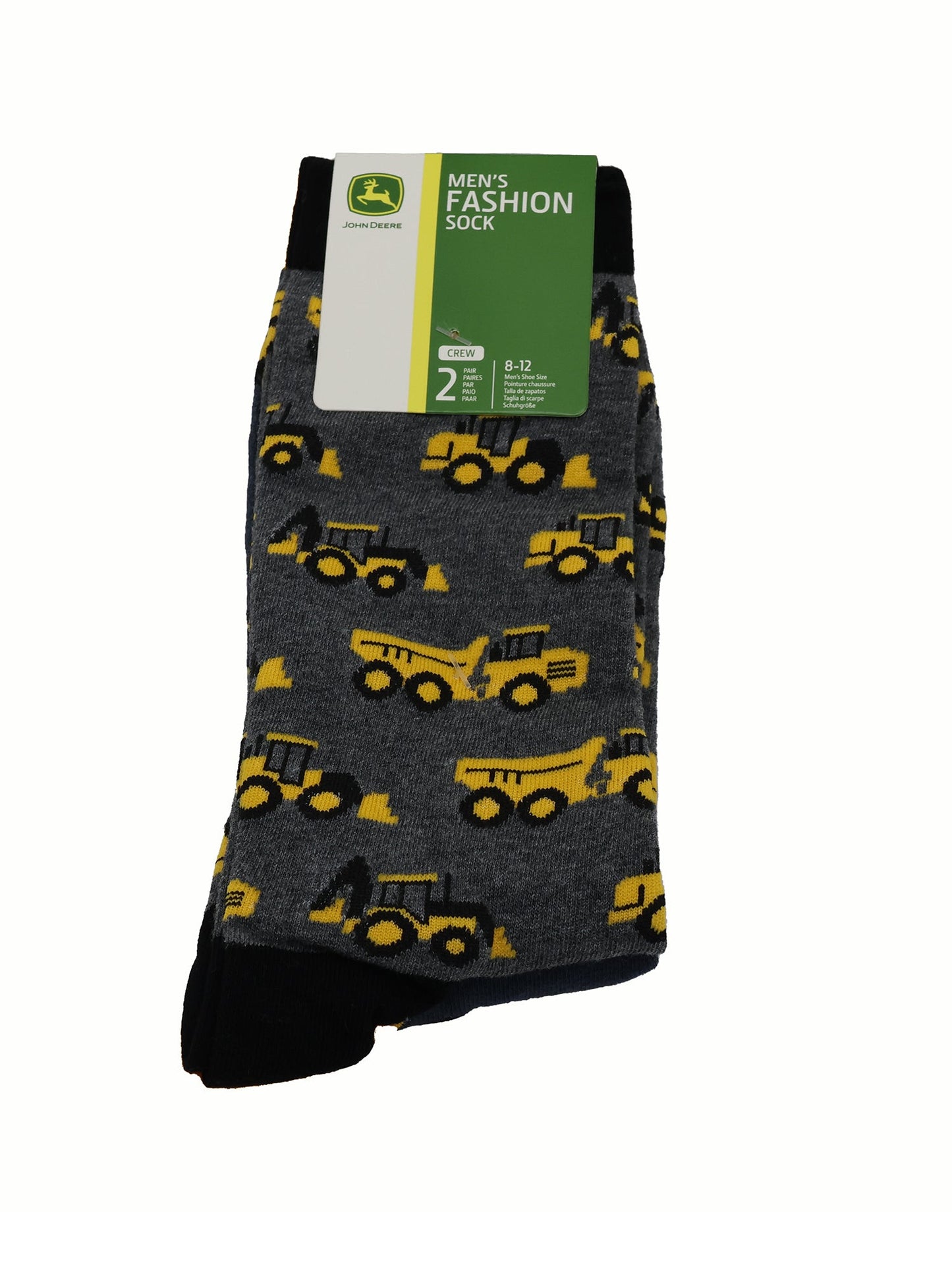 John Deere Men's Construction Novelty Sock - LP81716