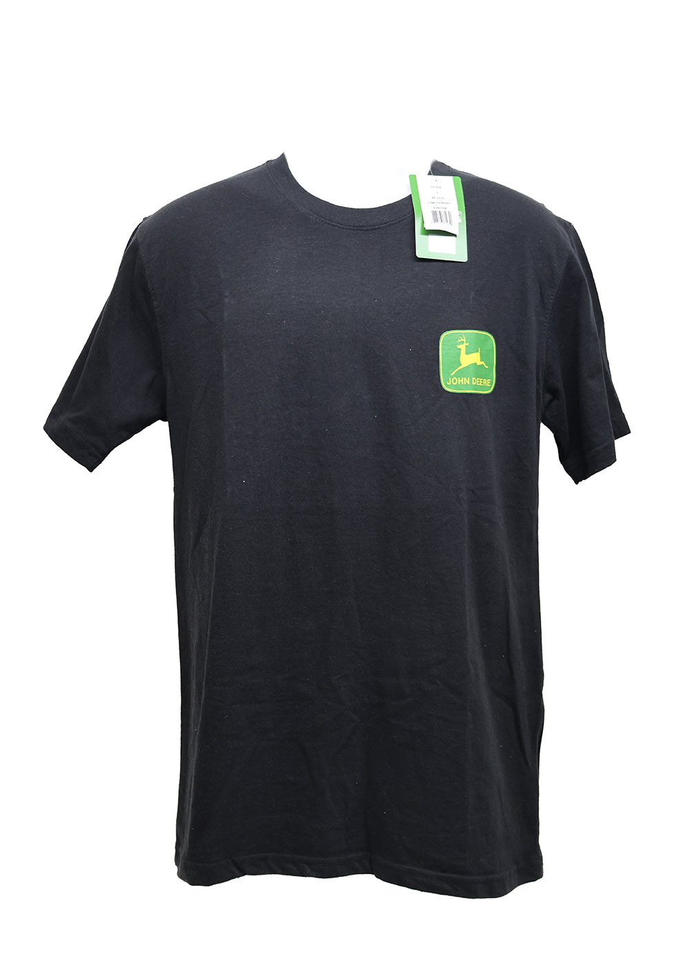 John Deere Men's XL Short Sleeve Black Tee - LP82102