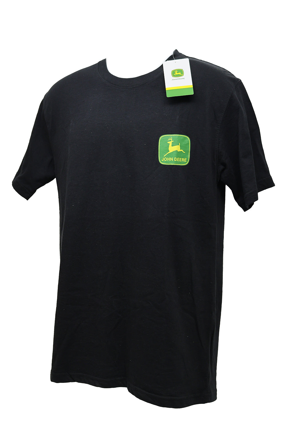 John Deere Men's XL Short Sleeve Black Tee - LP82102