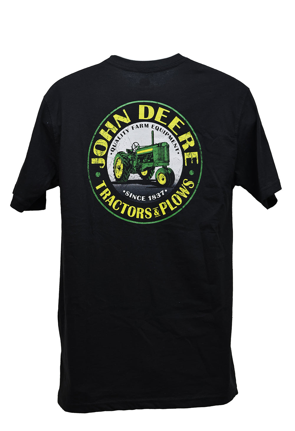 John Deere Men's XL Short Sleeve Black Tee - LP82102