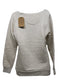 John Deere Ladies XL Watercolor Tractor Boatneck Sweatshirt - LP82252
