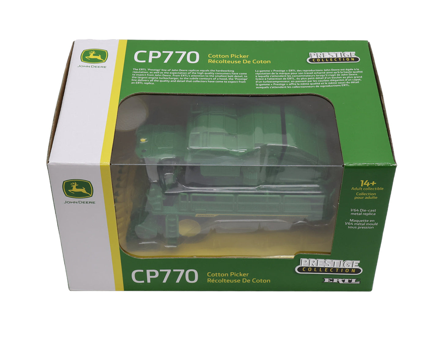1/64 John Deere CP770 Cotton Picker Prestige Collection Toy - LP82816