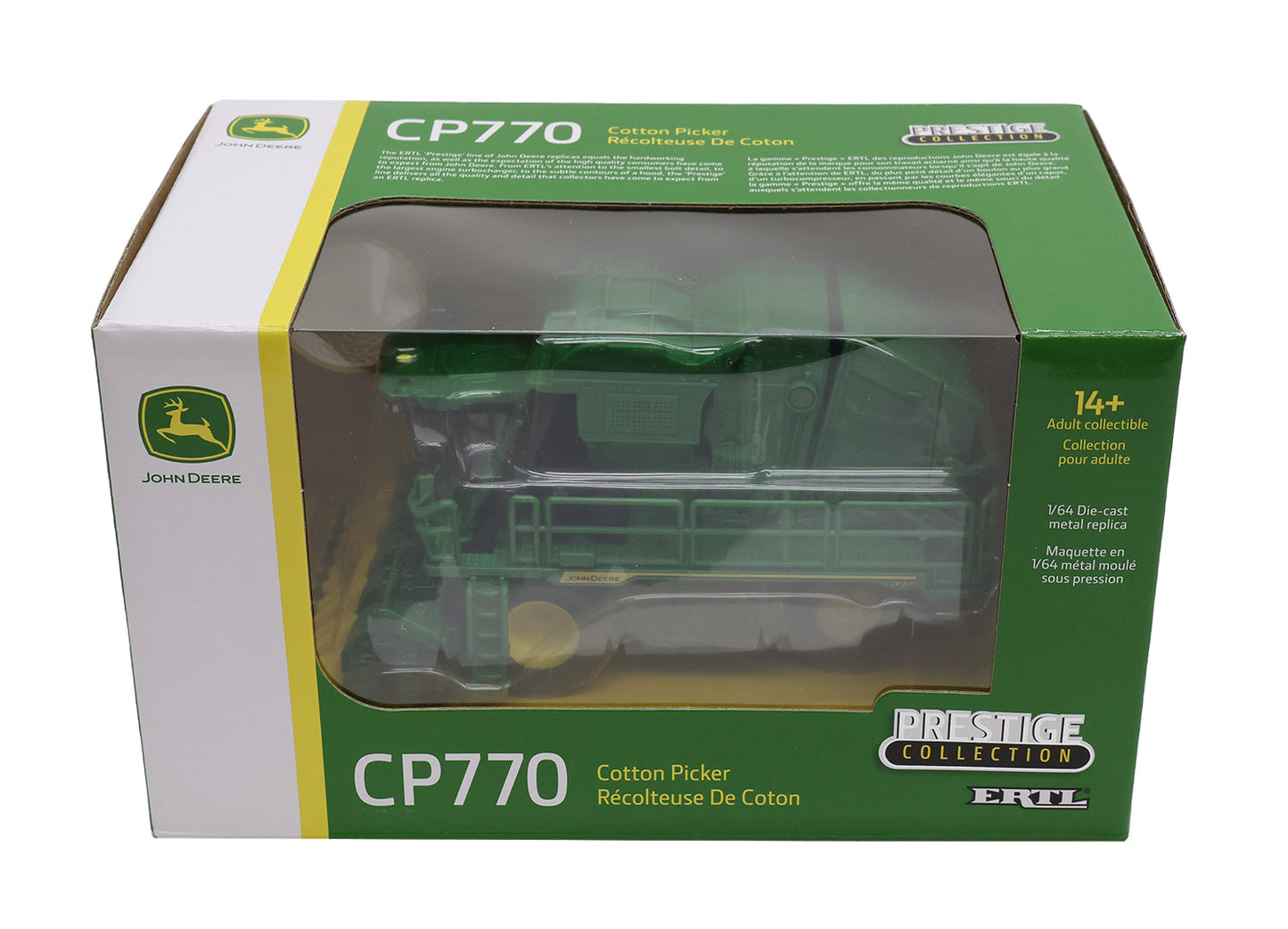 1/64 John Deere CP770 Cotton Picker Prestige Collection Toy - LP82816