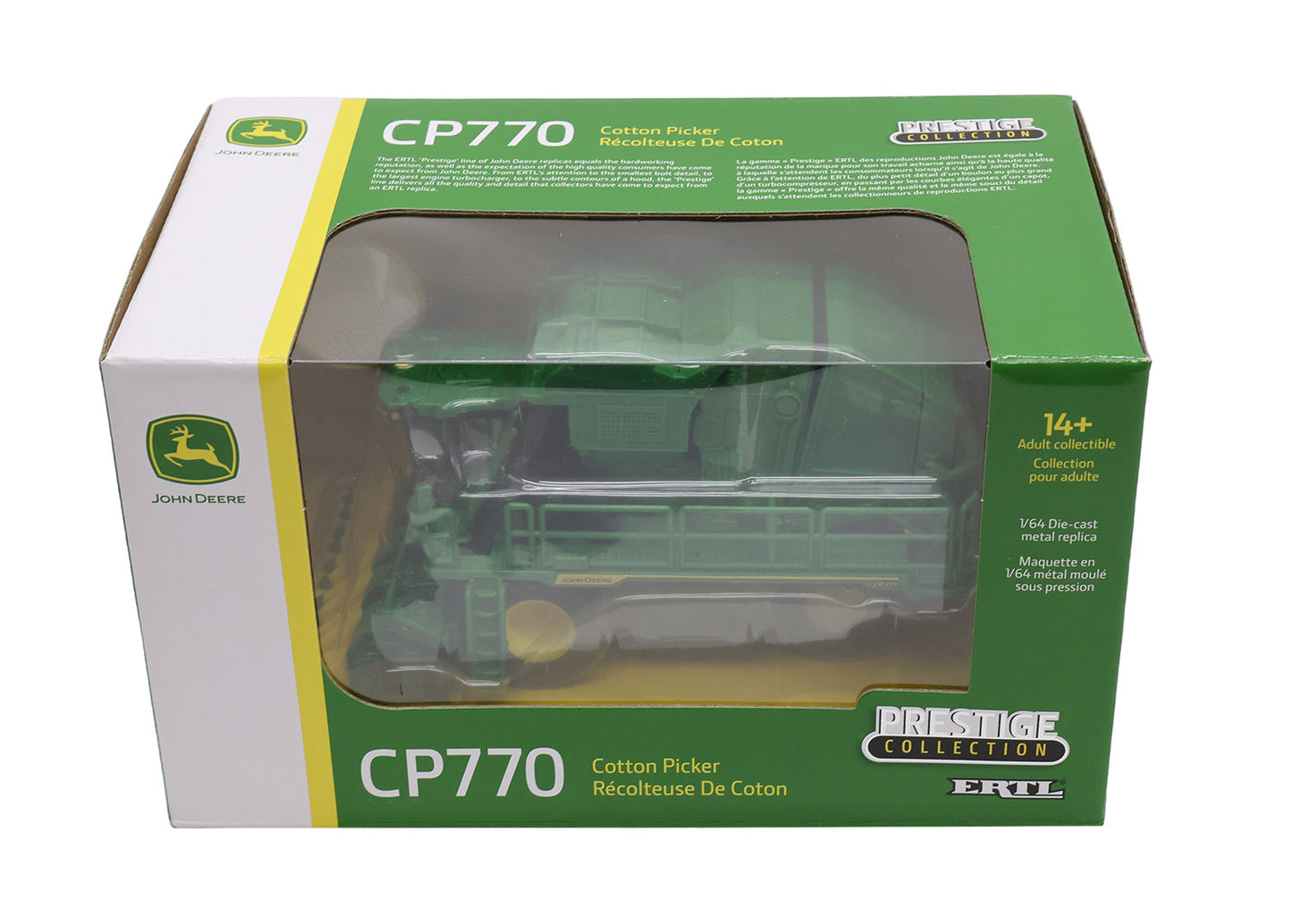 1/64 John Deere CP770 Cotton Picker Prestige Collection Toy - LP82816