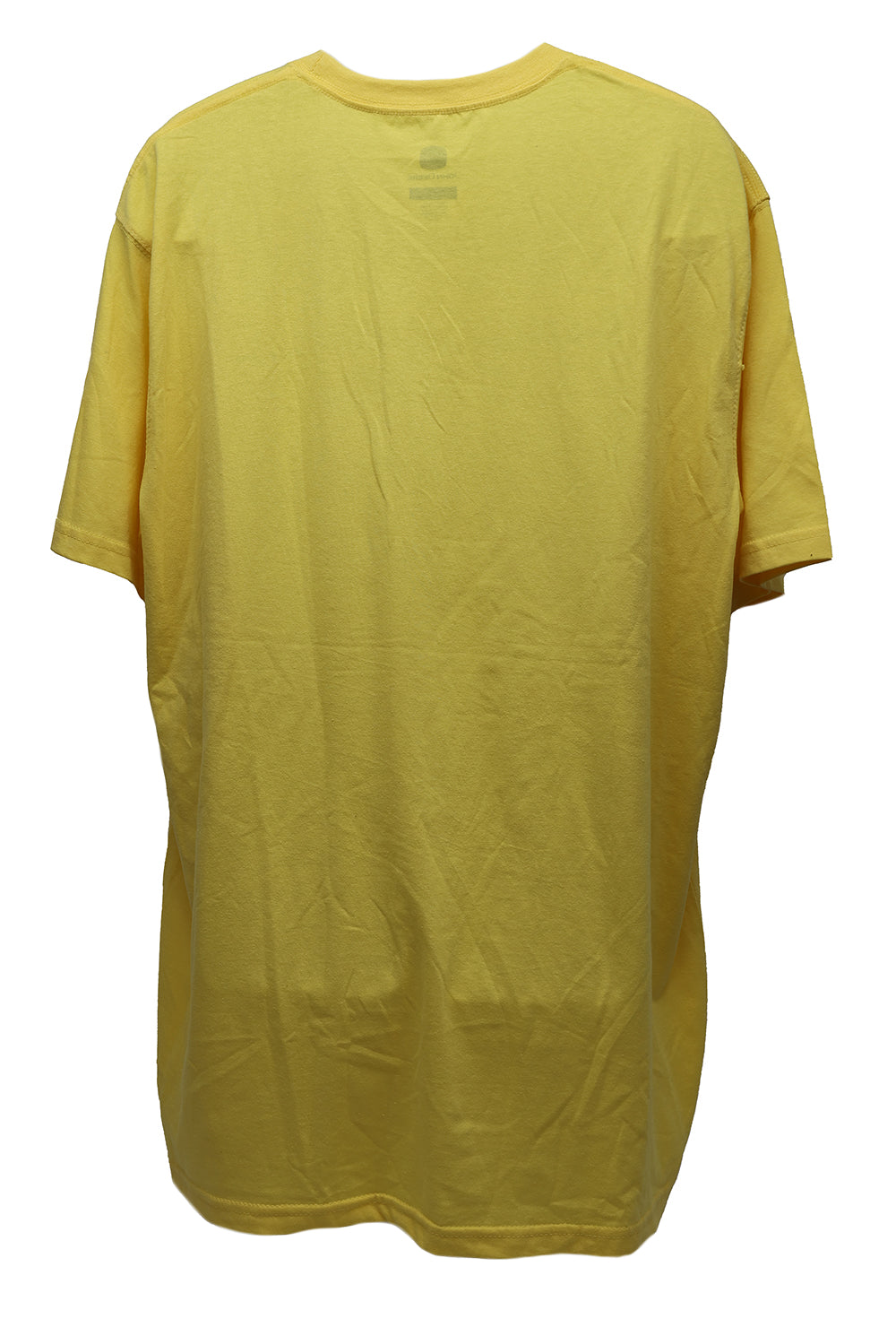 John Deere Men's 2XL Crackle Ink Logo Yellow Short Sleeve Tee - LP83355