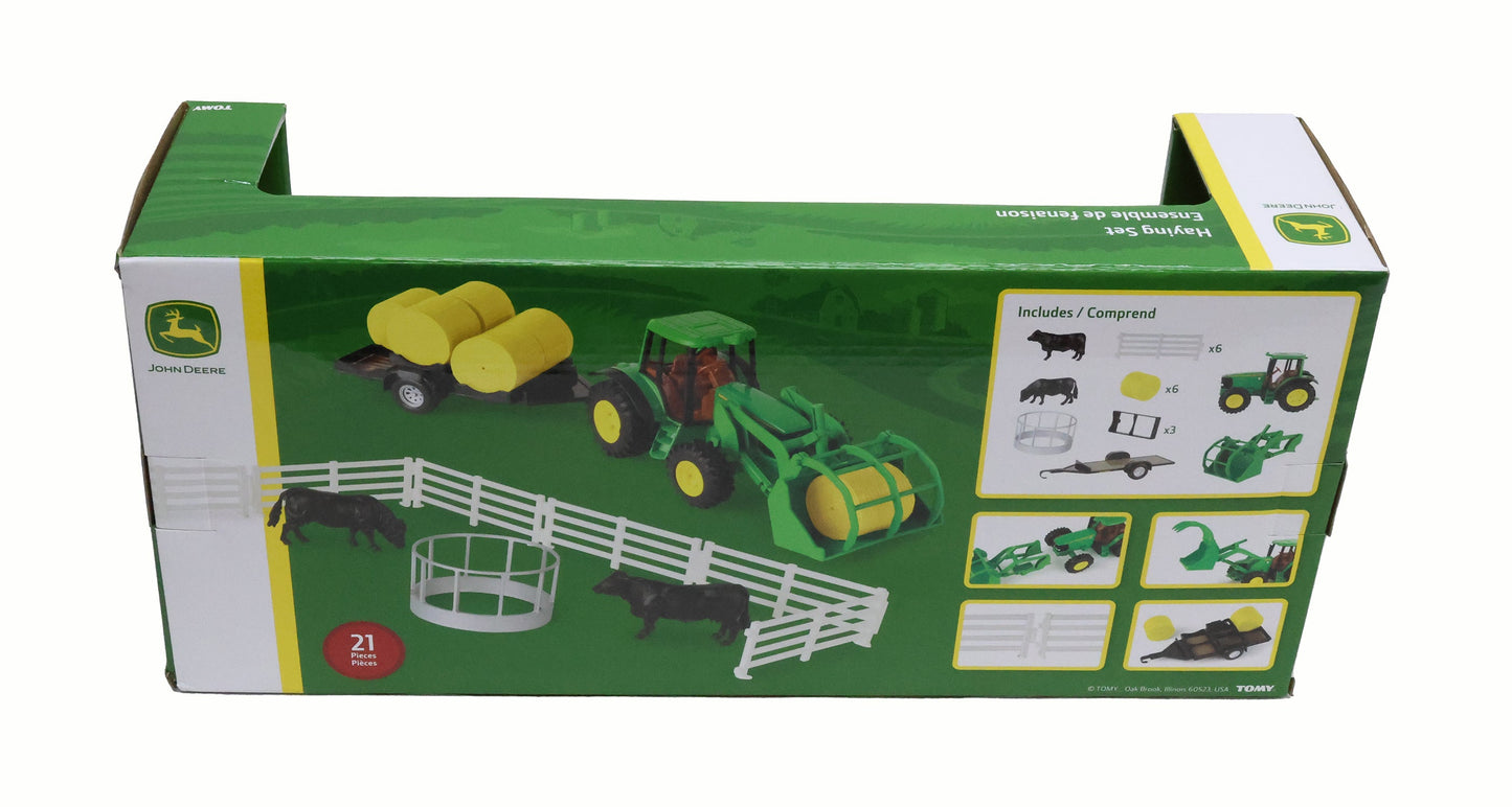 1/32 John Deere 21 Piece Haying Toy Set - LP84319