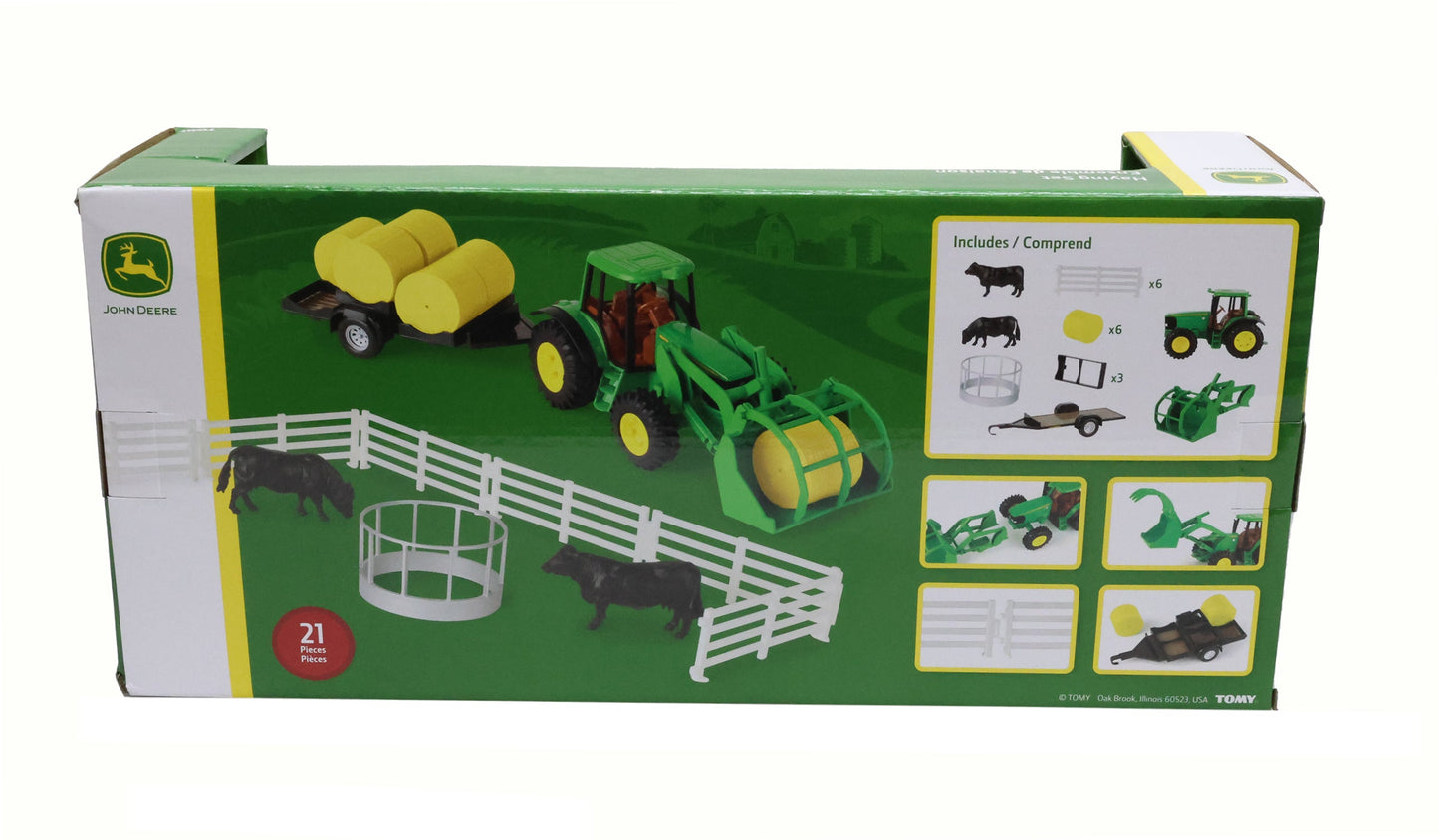 1/32 John Deere 21 Piece Haying Toy Set - LP84319